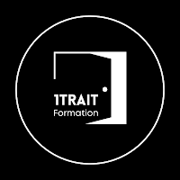 Logo de 1trait Formation Workshops Creative · Co-Créations Fpc