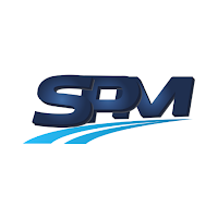 Logo de SPM – publicité sur véhicule Montpellier