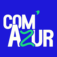 Logo de COM'AZUR I Agence de communication Montpellier