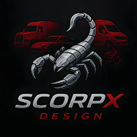 Logo de SCORPX design