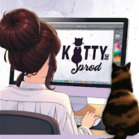 Logo de KittyProd Graphiste Print Web Impression