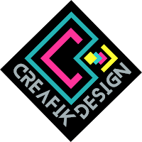 Logo de Creafik Design I Graphiste - WebDesigner - Assistante Indépendante