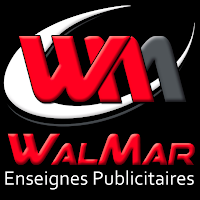 Logo de WALMAR enseignes publicitaires - Walter Orellana