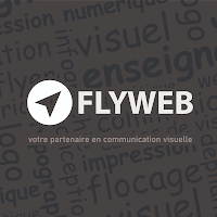 Logo de Flyweb - Enseigne et Signalétique - Communication visuelle
