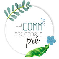 Logo de la Comm est dans le pré